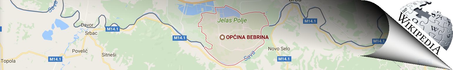 bebrina karta Općina Bebrina – Službena stranica bebrina karta